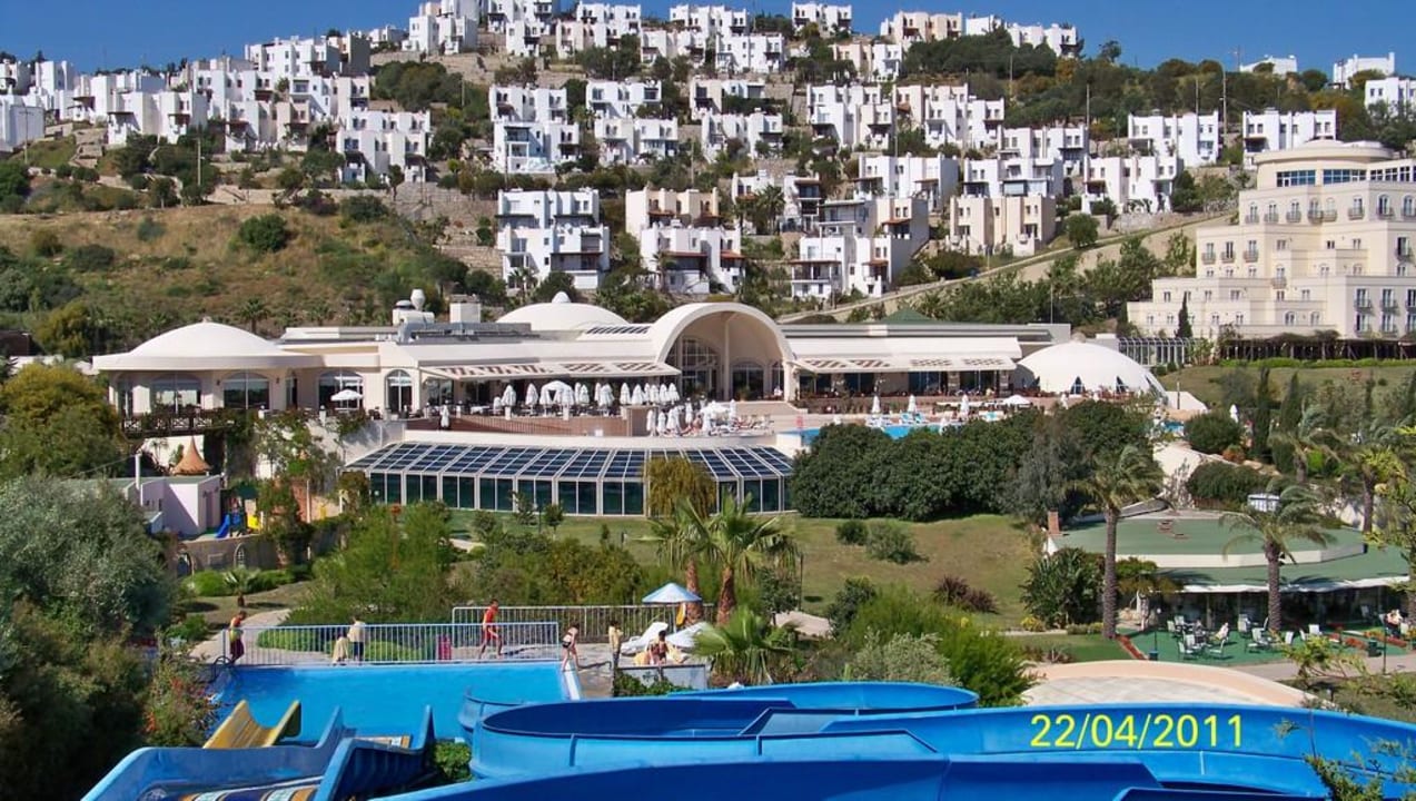 Vue generale du batiment principal Yasmin Resort Bodrum