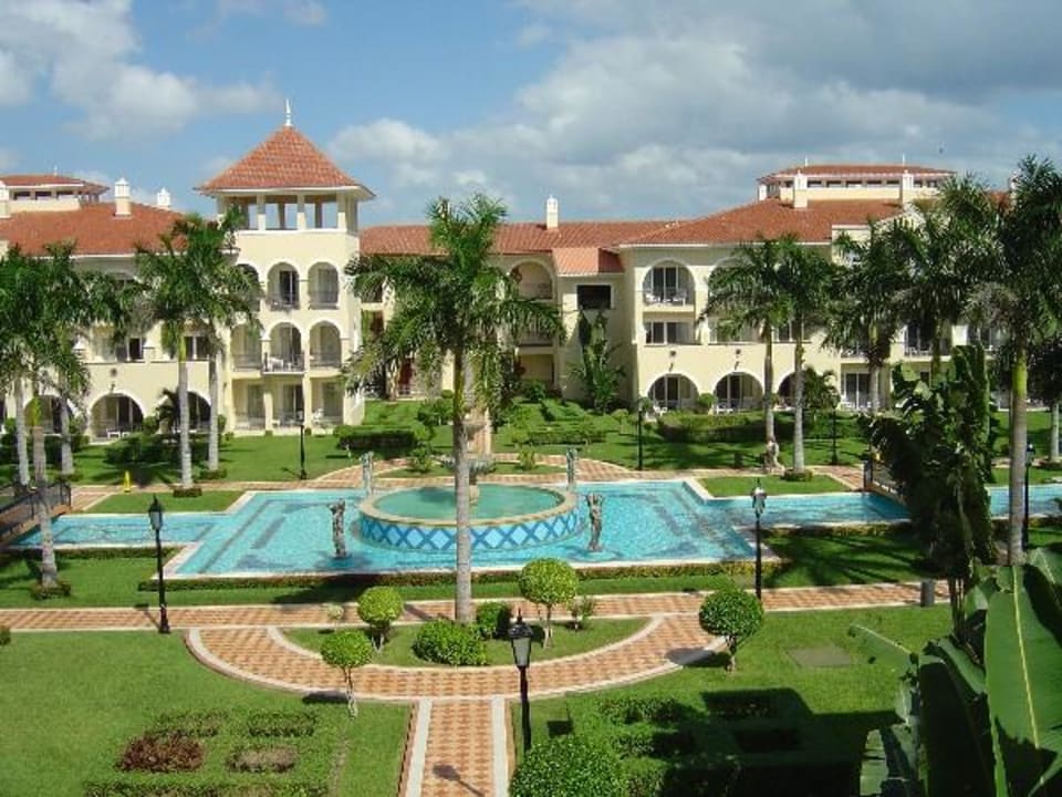 Innenhof Hotel Riu Palace Mexico