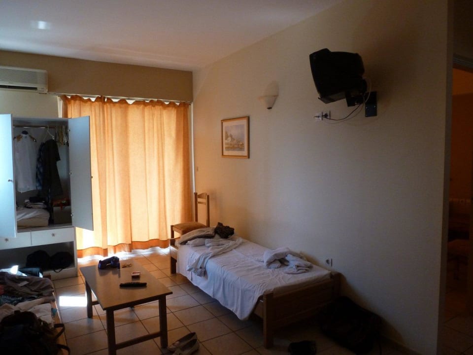 Wohn/Schlafzimmer Nefeli Hotel Rethymno