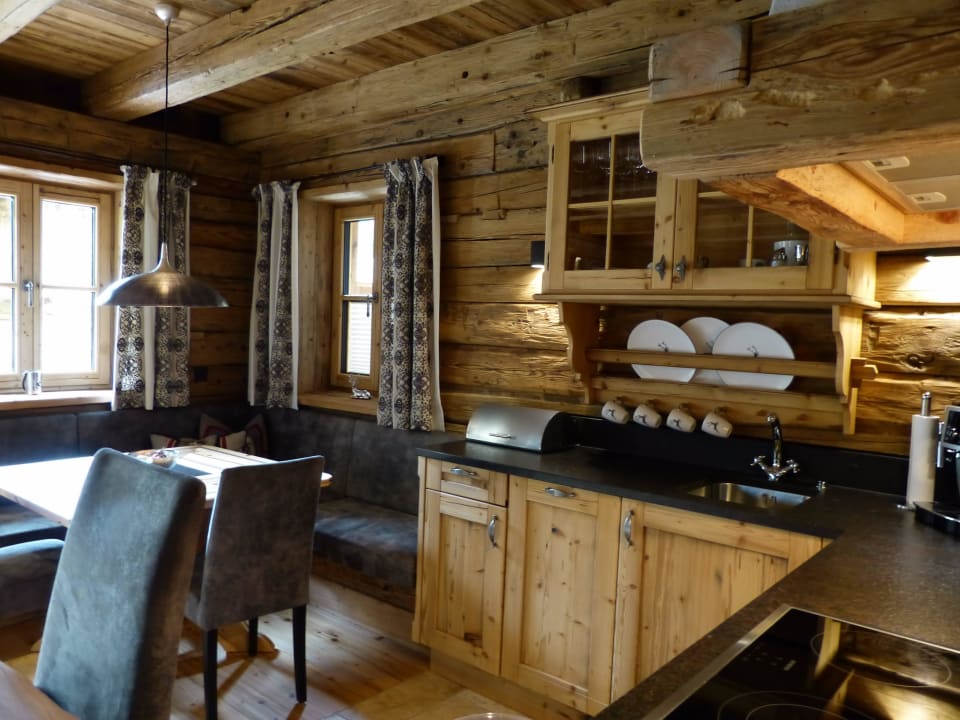 Küche Chaletdorf Auszeit
