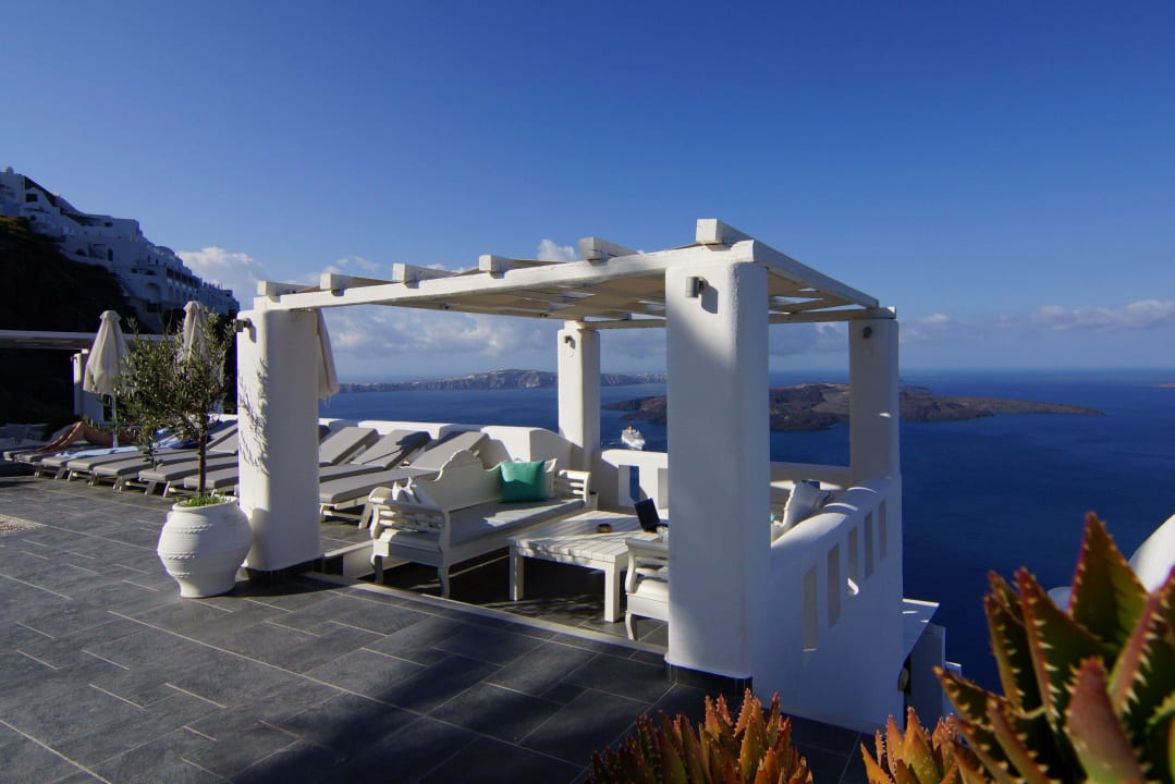 Poolbereich Hotel Agali Houses