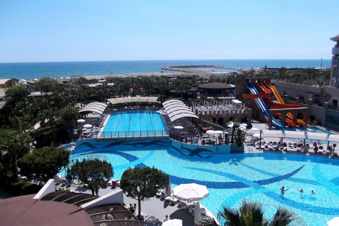 Blick aus unserem Zimmer 3320 Aydinbey Kings Palace & Spa