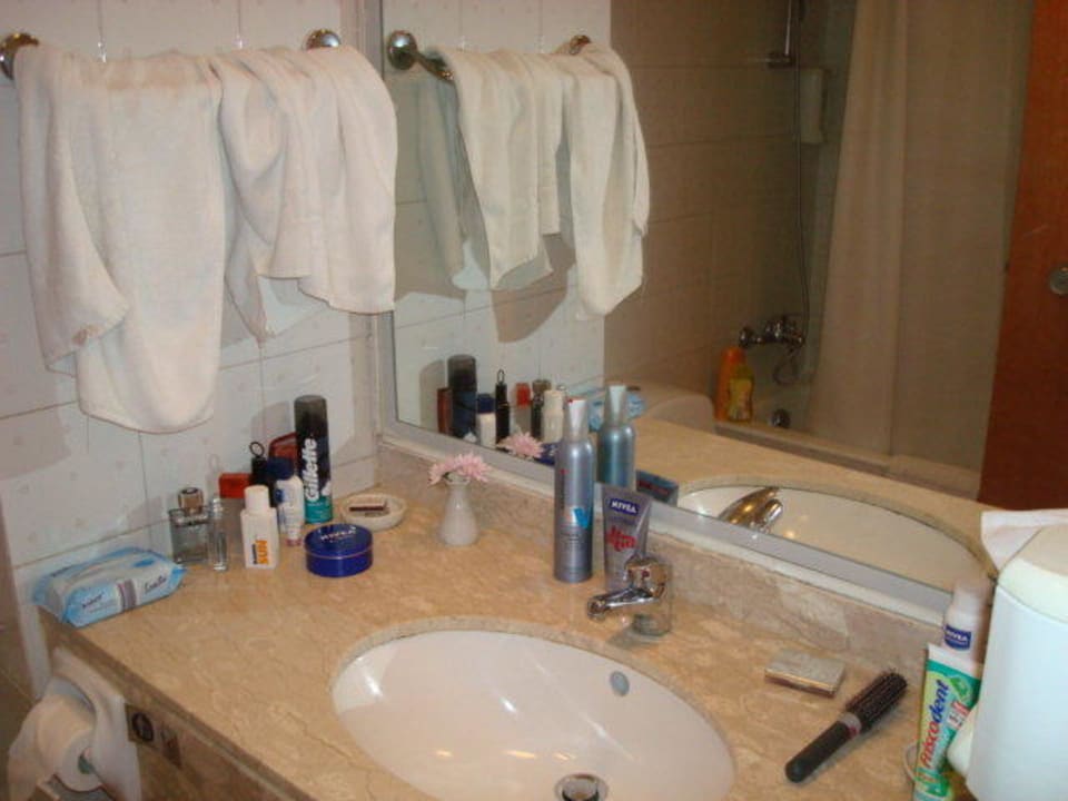 Teil vom Badezimmer  Louis Ledra Beach