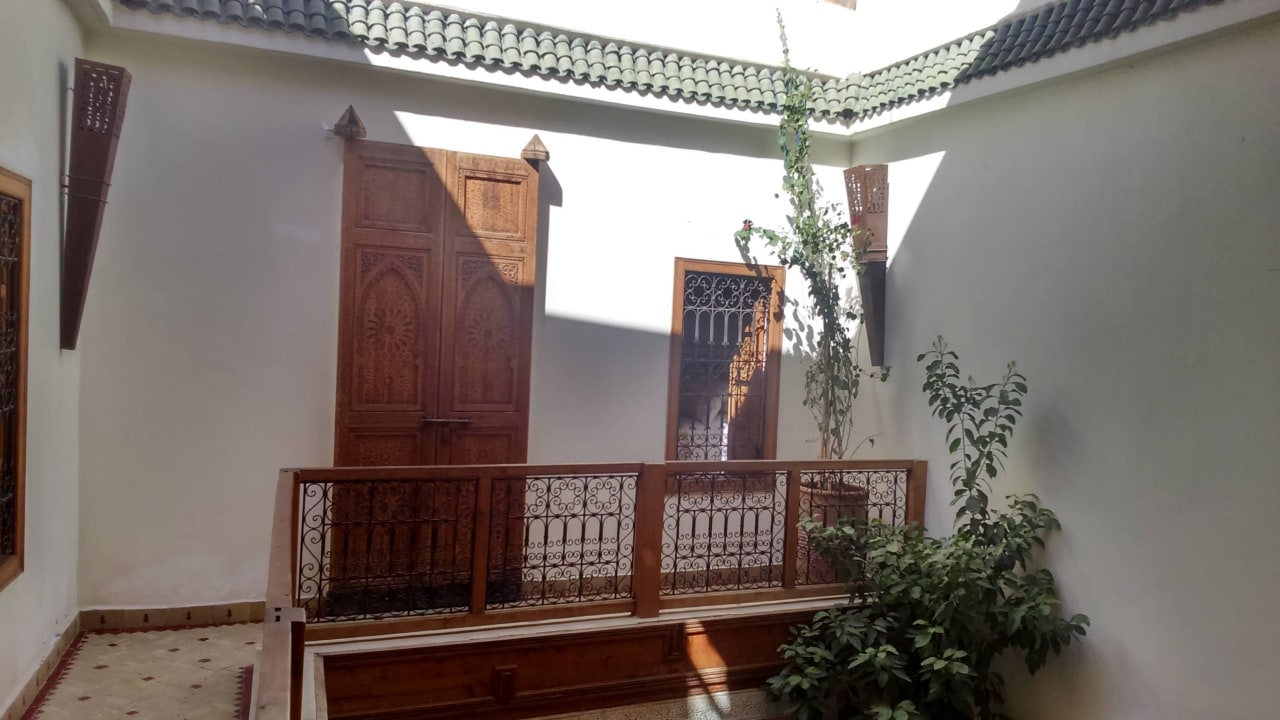 Zimmereingang Riad Alghani