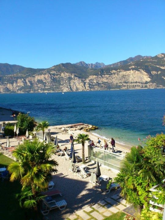 Blick vom Balkon Hotel Castello Lake Front