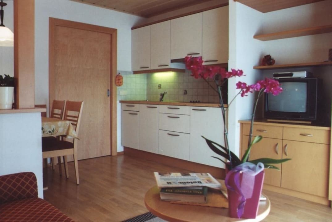 Eine Küche Appartements Steinmair
