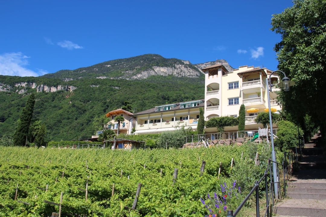 Hotel vom Kirchesteig aus Panorama Frühstückspension