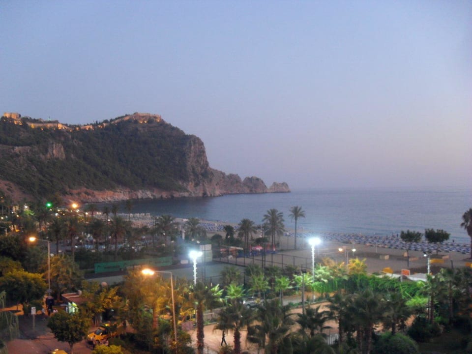 Der Ausblick beim Essen Gardenia Hotel