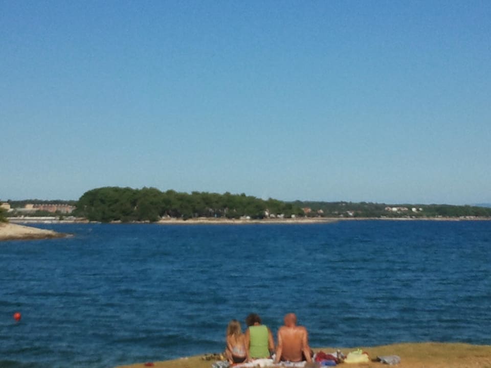 Aussicht Richtung Medulin Arena Stupice Mobile Homes