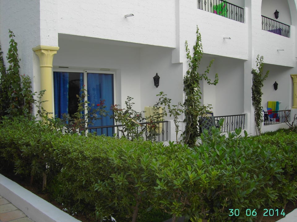 Blick aufs Zimmer Hotel Nesrine