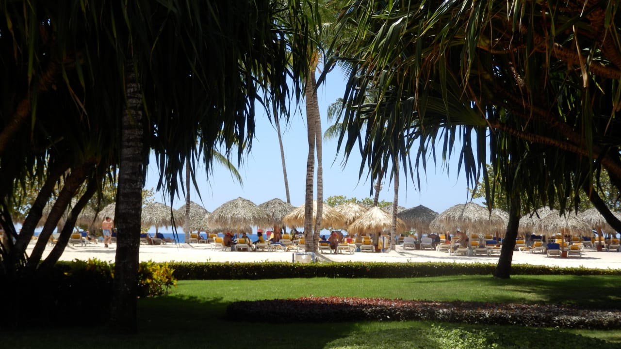 Gesehen vom Strandrestaurant Iberostar Selection Hacienda Dominicus