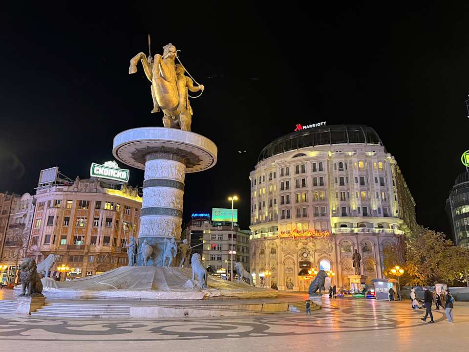 Außenansicht Skopje Marriott Hotel