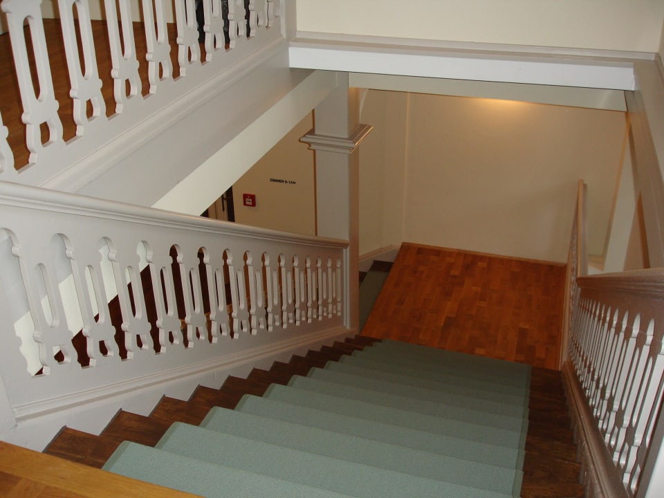 Treppenhaus Hotel Schloss Rabenstein