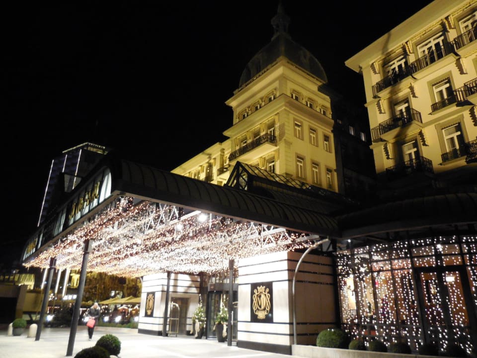 Victoria Jungfrau bei Nacht Victoria-Jungfrau Grand Hotel & Spa