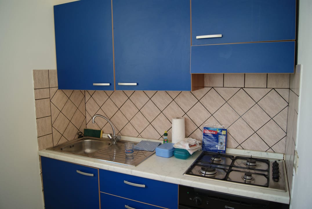 Küchenzeile 2-Raum Appartment Residence Hotel La Taverna