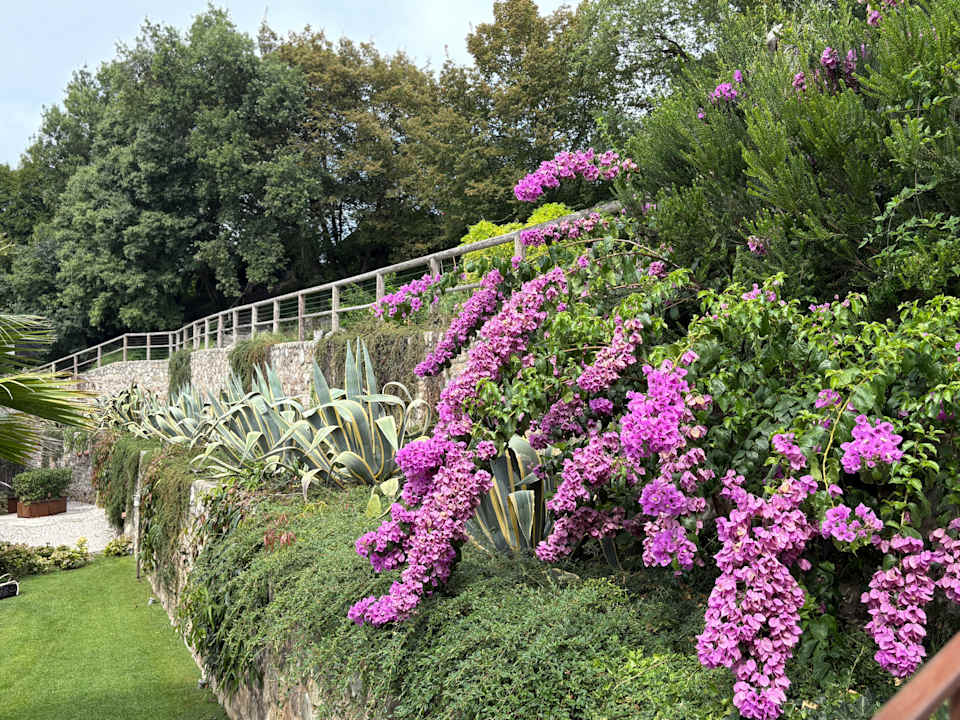 Gartenanlage Hotel Relais Rossàr
