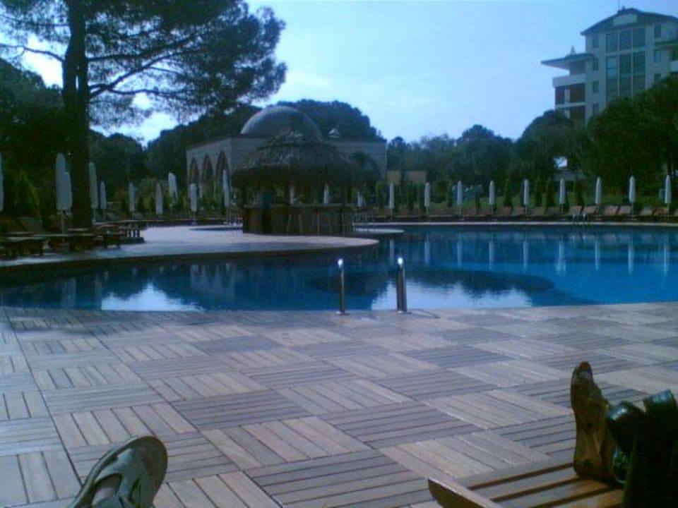 Bild vom hinteren Ruhepool Voyage Belek Golf & Spa