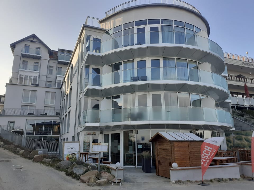 Außenansicht Hotel am Fischerstrand