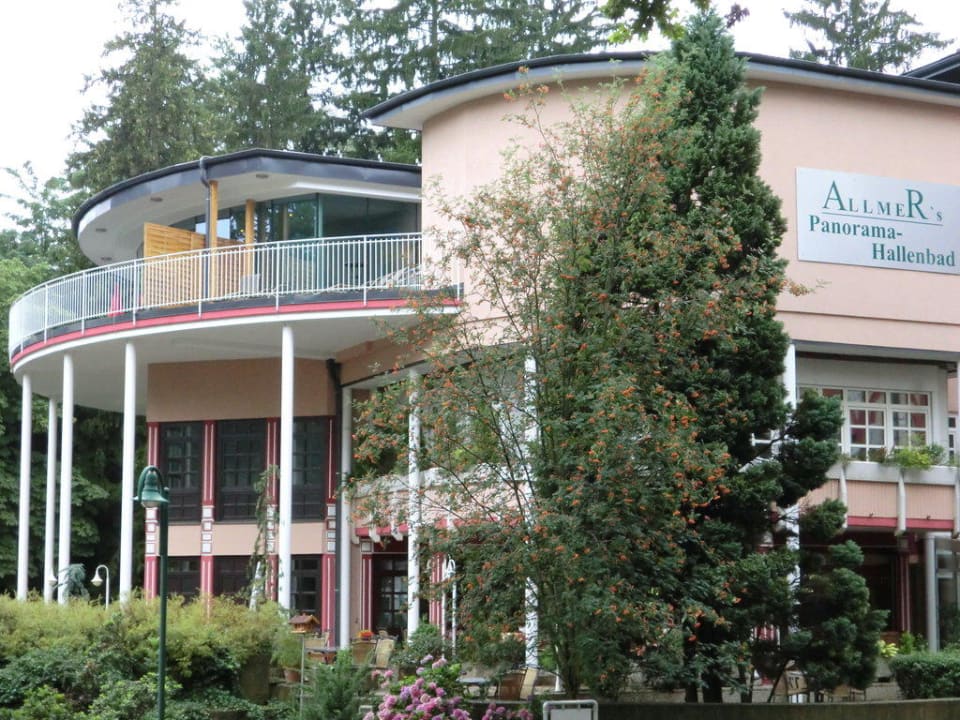 Außenansicht Wellnesshotel Allmer