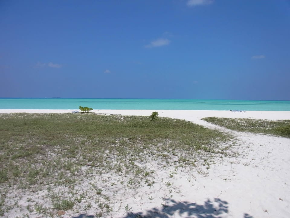 Unser Strandabschnitt Meeru Maldives Resort Island