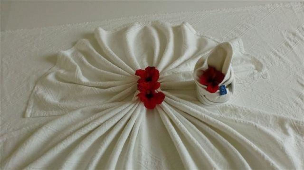 Bettschmuck Hotel Royal Garden Beach