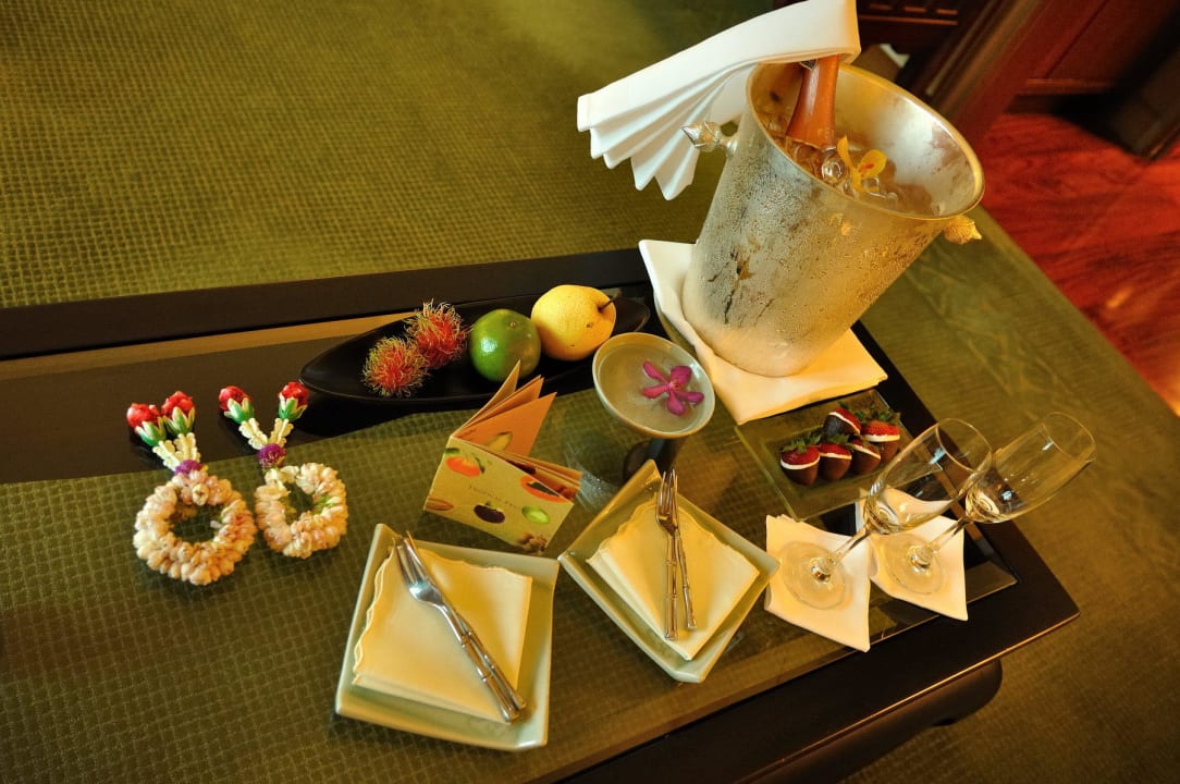 Honeymoonempfang Hotel The Peninsula Bangkok