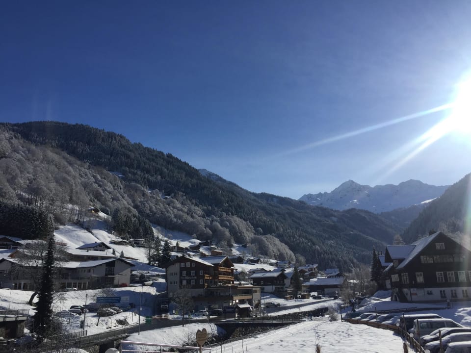 Traumhaftes Wetter Hotel Bergkristall Montafon