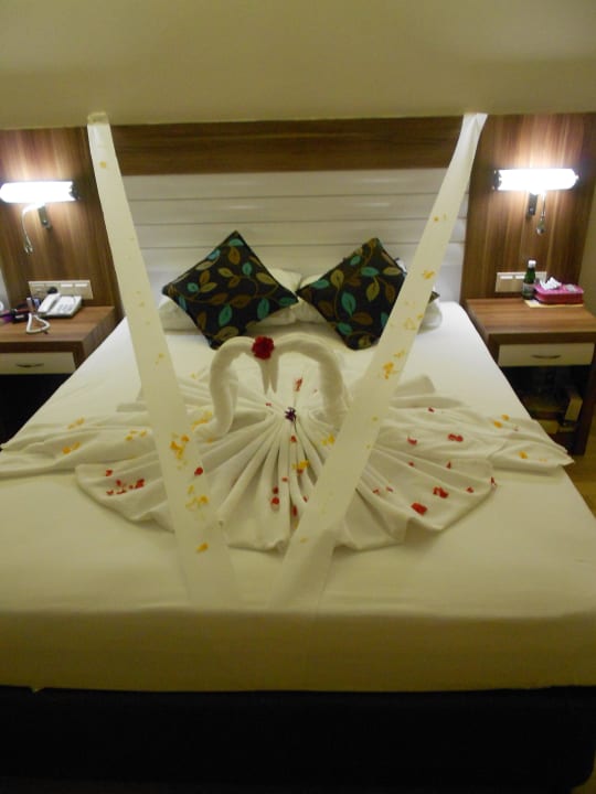 Überraschung zum Geburtstag vom Zimmermädchen Dizalya Palm Garden