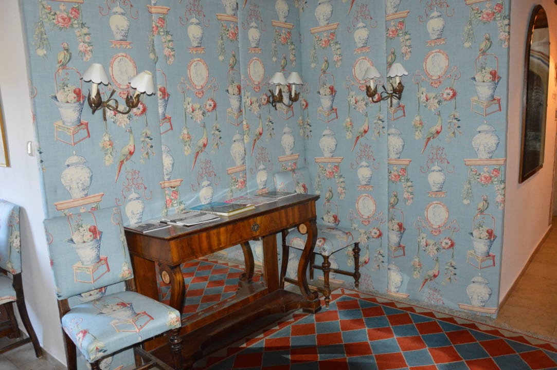 Der Gang vor unserem Zimmer Schloss Münichau