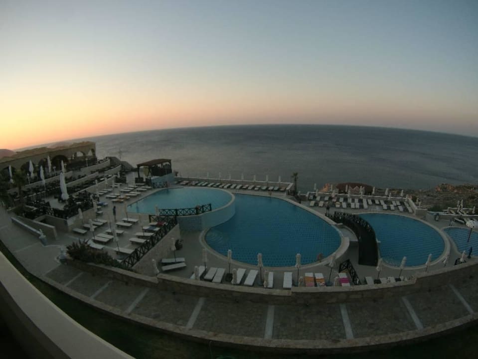 Ausblick aus Zimmer 687 Hotel Kalithea Horizon Royal