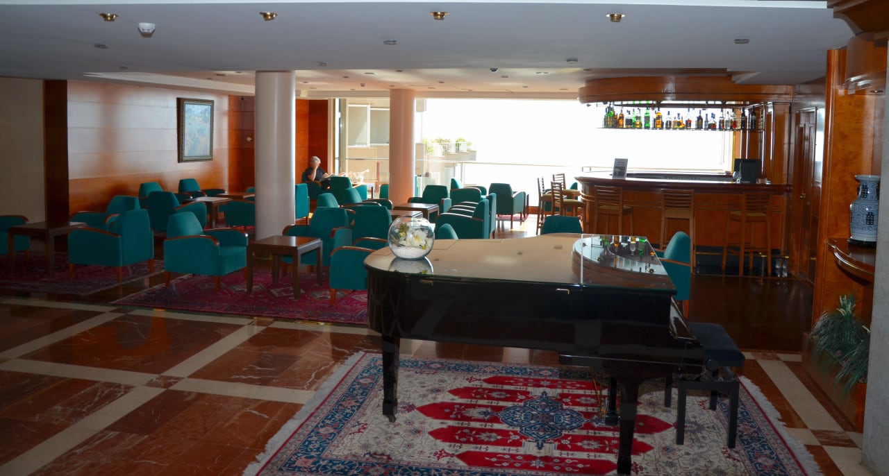 Und der Flügel wird sogar jeden Abend gespielt Hotel Bonanza Playa