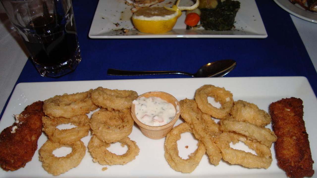 Vorspeise Fischrestaurant Royal Atlantis Spa & Resort