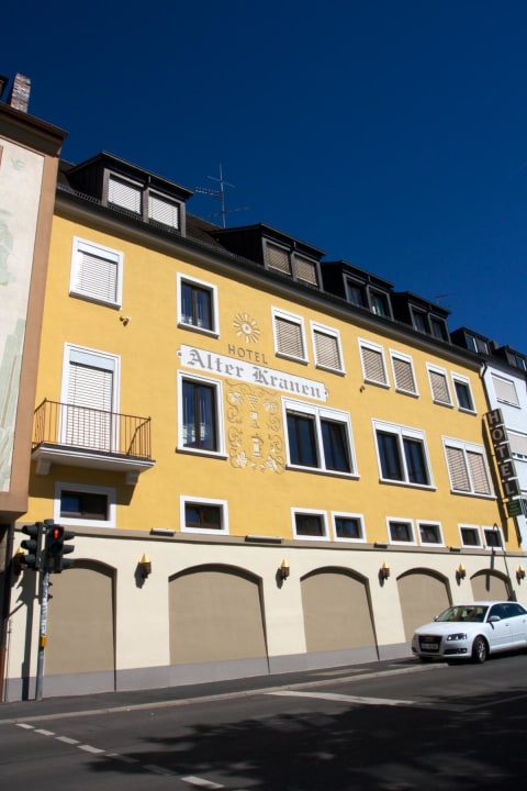 Rückseite Hotel Alter Kranen