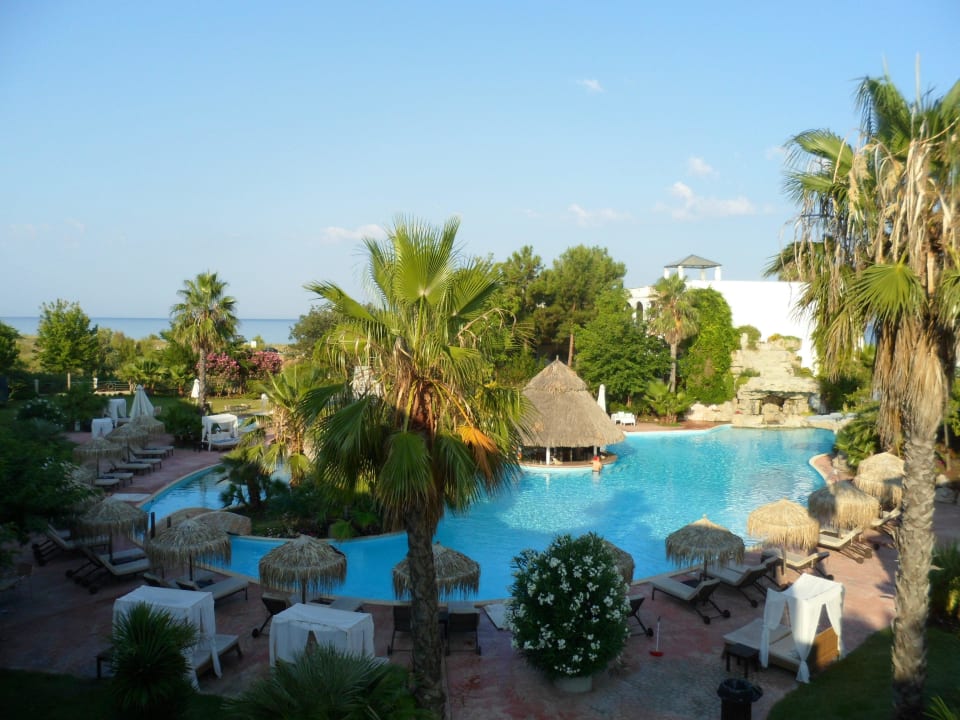 Aussicht vom Balkon Ilio Mare Hotel
