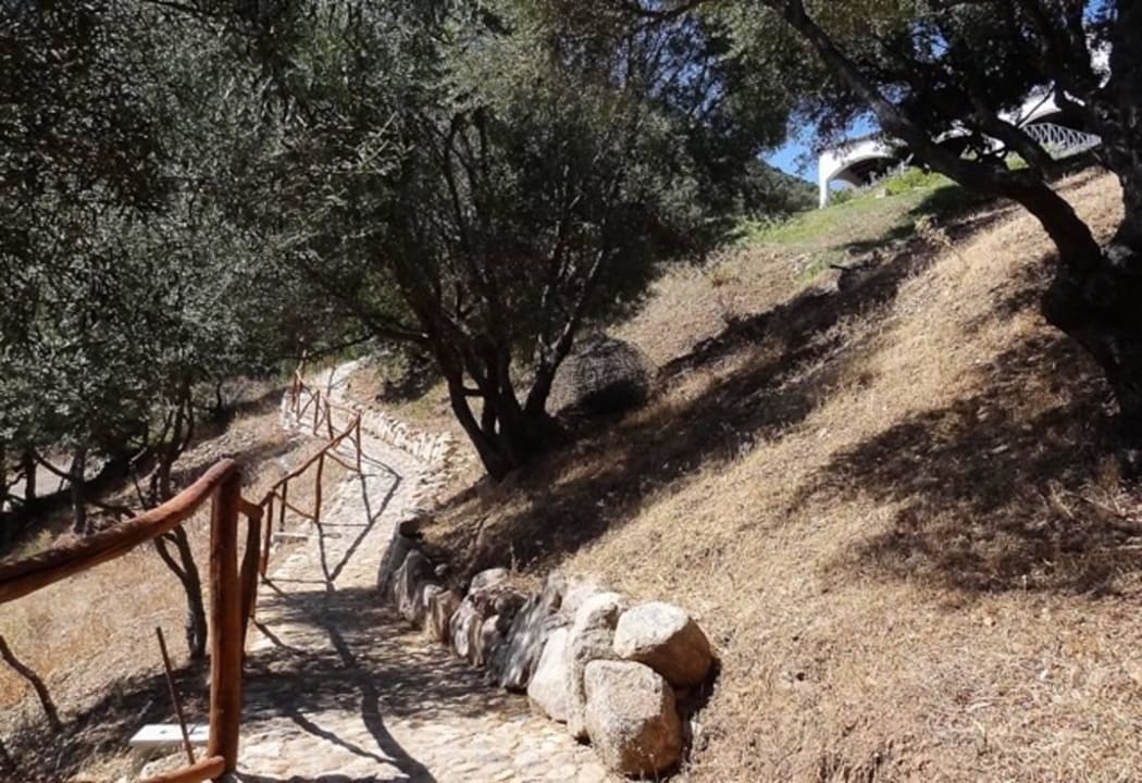 Weg zum Zimmer Agriturismo Su Vrau