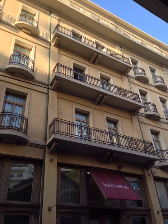 Ansicht von Parkplatz Hotel GDM Megaron Historical Monument Hotel