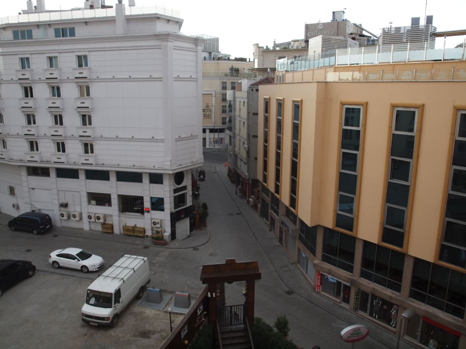 Blick aus dem Fenster (Rückseite) Vicenza Hotel