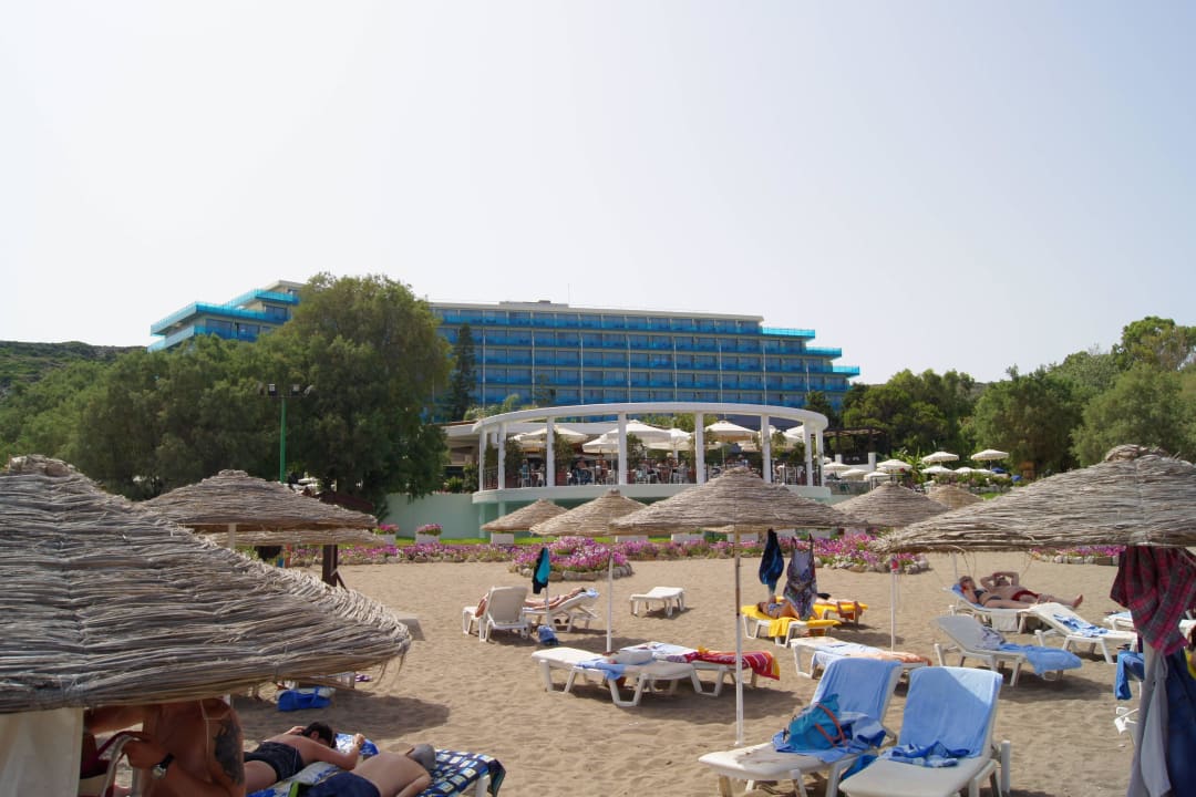 Ausblick vom Strand Hotel Calypso Beach