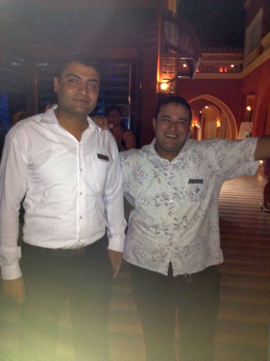 Zwei Urgesteine des Hotels  Pickalbatros Alf Leila Wa Leila Resort - Neverland Hurghada