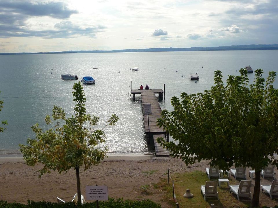 Ausblick vom Zimmer mit Seeblick Hotel Sportsman