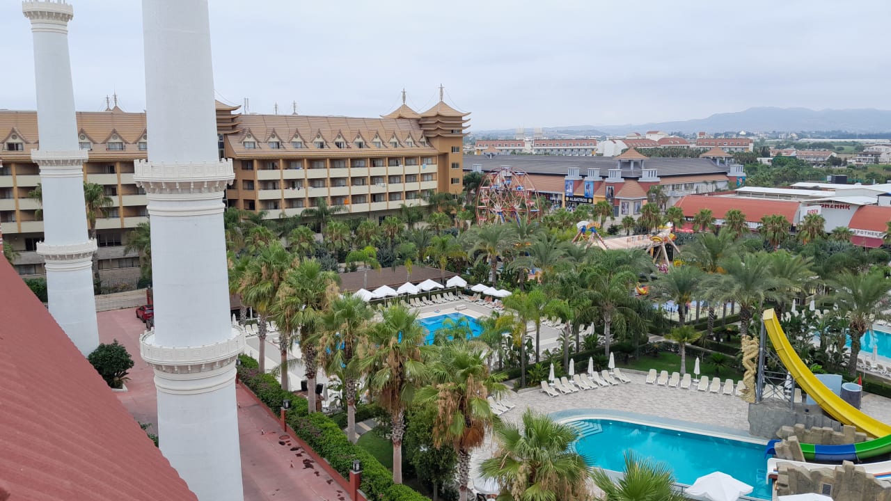 Ausblick Royal Taj Mahal Hotel