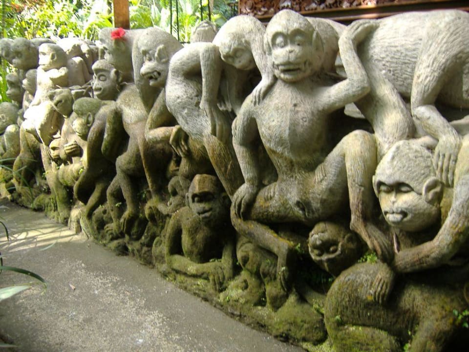 Schöne Gestaltungselemente Hotel Tjampuhan