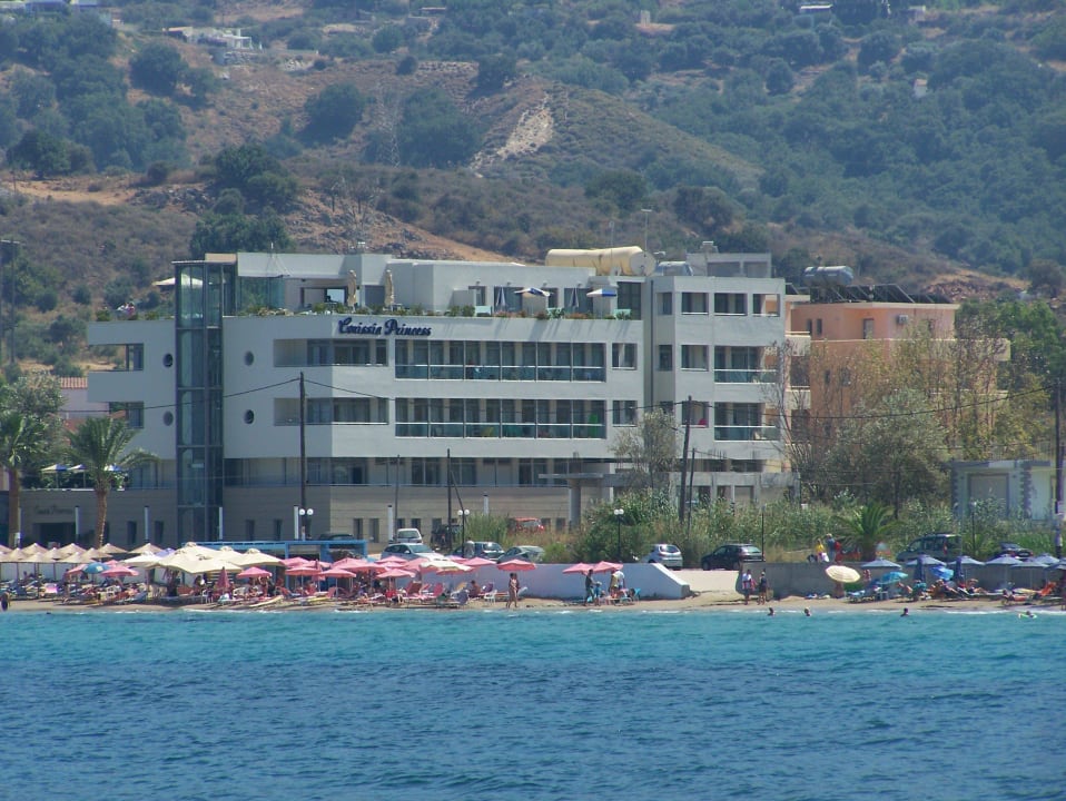 Von der Kapelle aus Hotel Corissia Princess