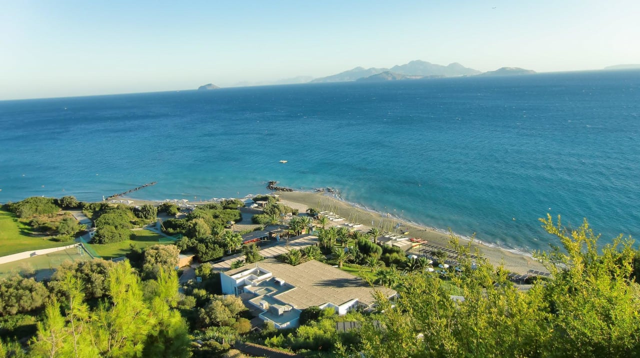 Strand-Blick von oben ROBINSON DAIDALOS
