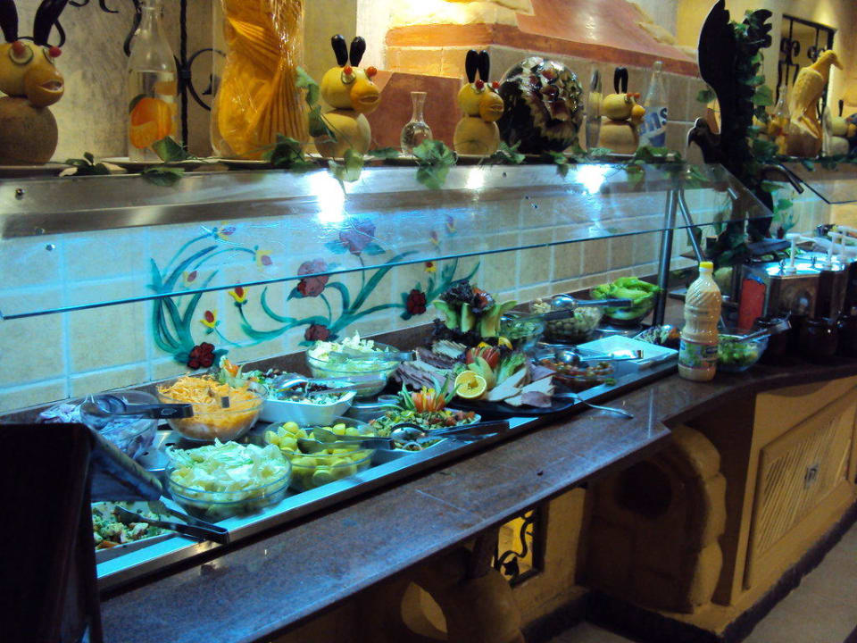 Dessertbuffet Pickalbatros Alf Leila Wa Leila Resort - Neverland Hurghada