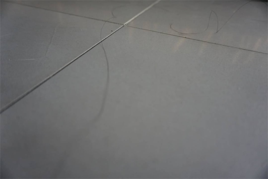 Hair on the floor The Front Hotel