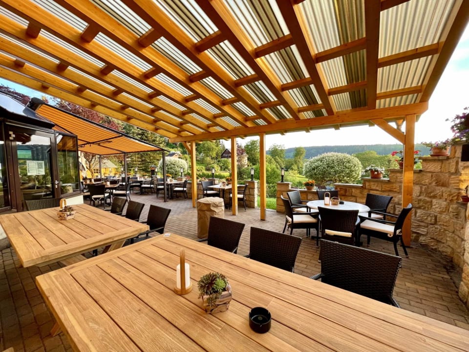 Gartenanlage Naturhotel Gasthof Bärenfels