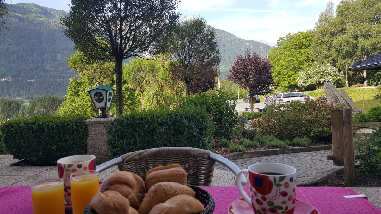 Ausblick Gasthof Pension Birkenhof
