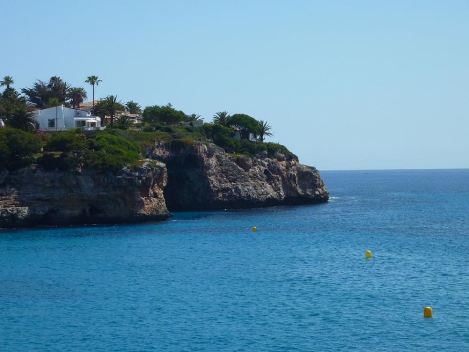 Widok z klifu blau punta reina