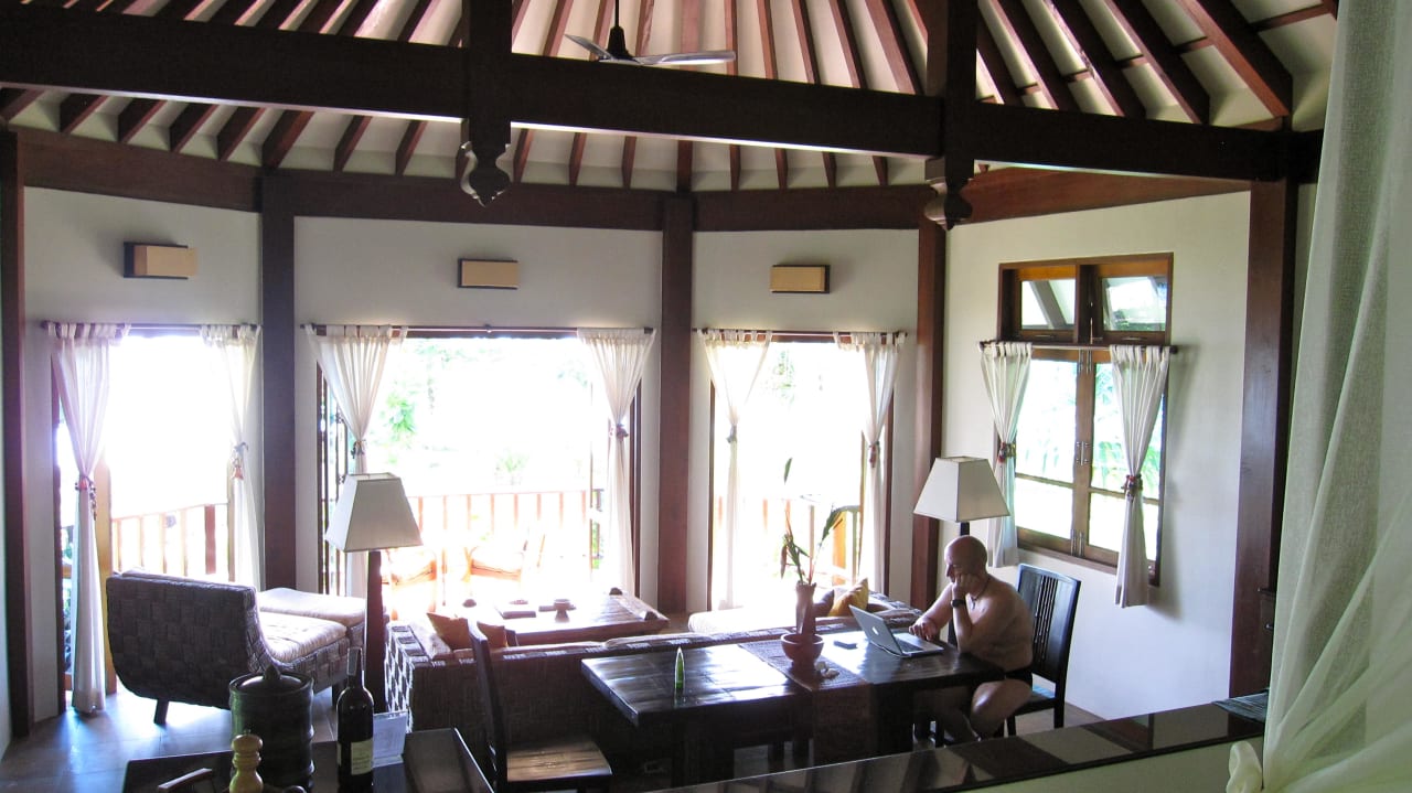 Blick in den Wohnbereich Koh Jum Beach Villas